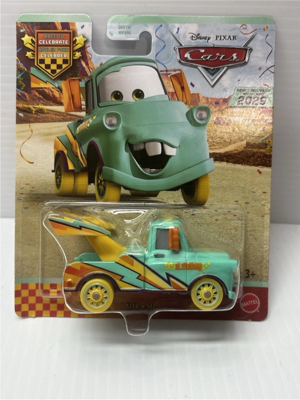 Disney Pixar Cars Mate Mater Race To Celebrate 20th Anniversary 2026 Diecast NEW